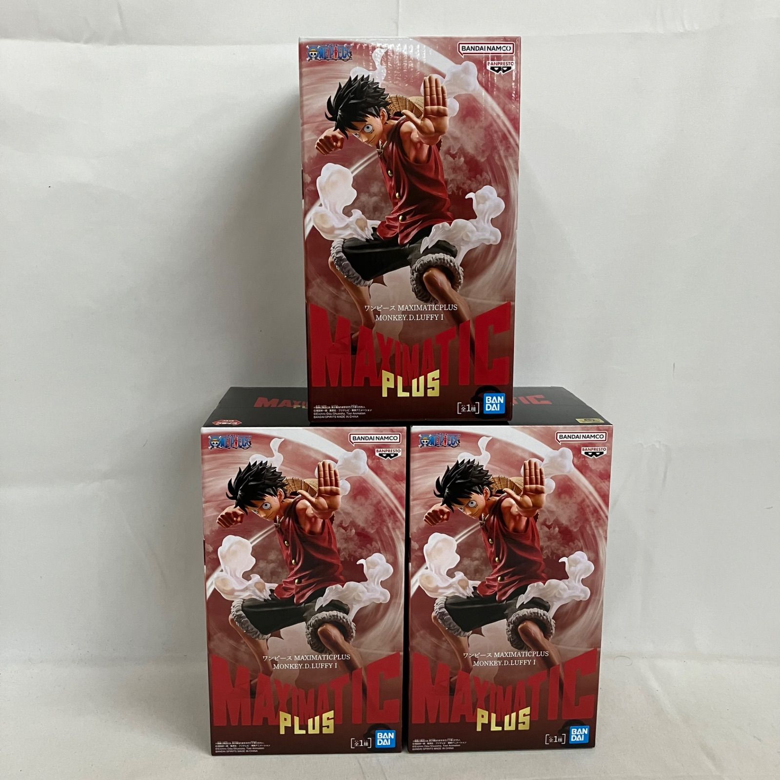 未開封 ワンピース MAXIMATIC PLUS モンキー・D・ルフィⅠ フィギュア