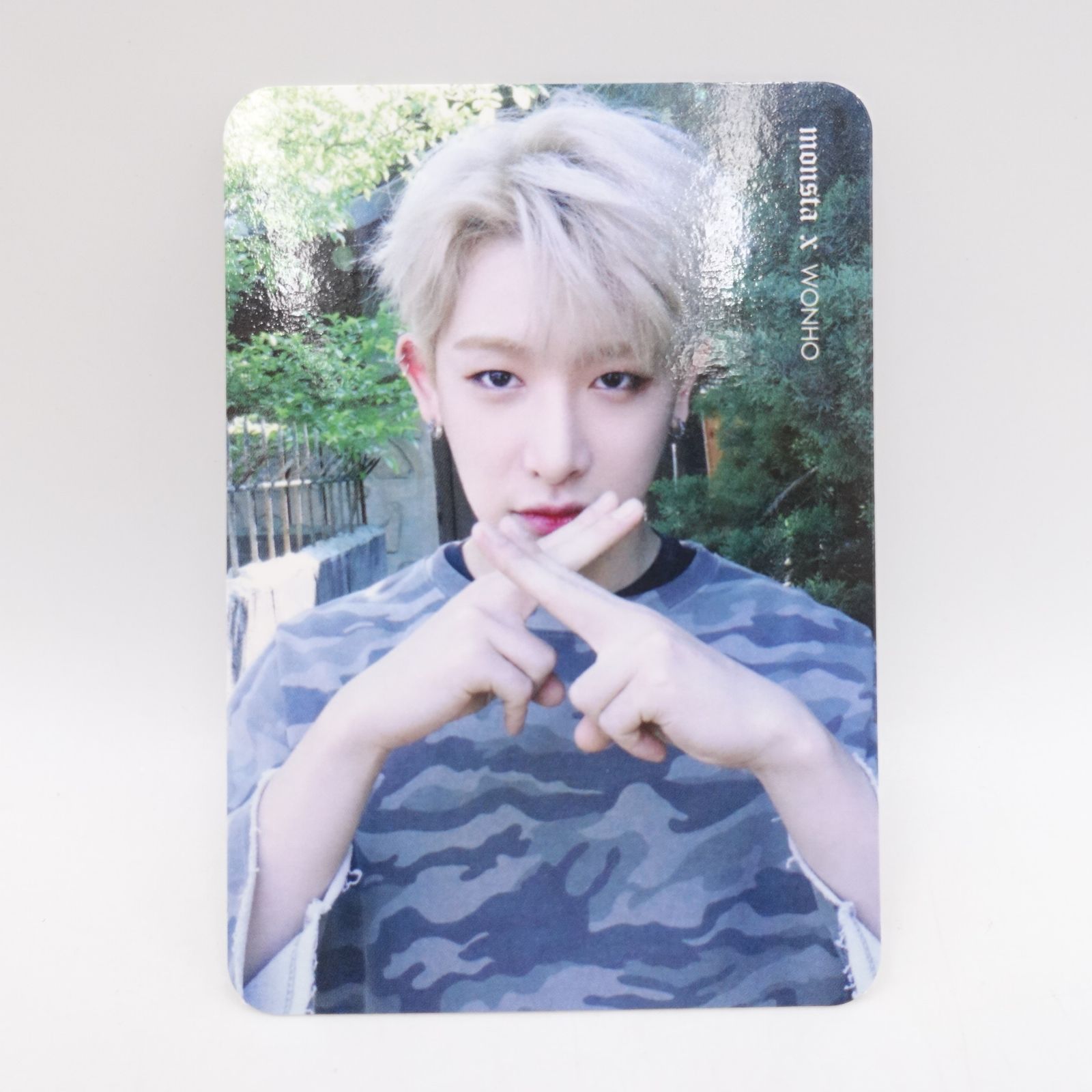 WONHO＊WE ARE HERE＊online＊ウォノ サノク トレカ☆+。 MONSTA X WONHO ウォノ サノク トレカ フォトカード The Clan Pt.1 _