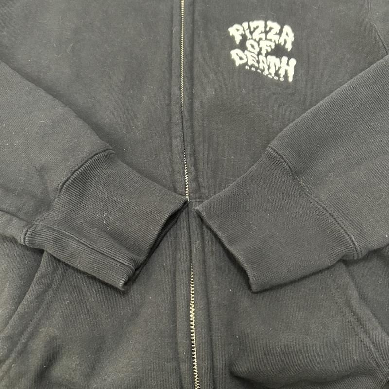 USED古着 PIZZA OF DEATH RECORDS ピザオブデスレコーズ ジップ