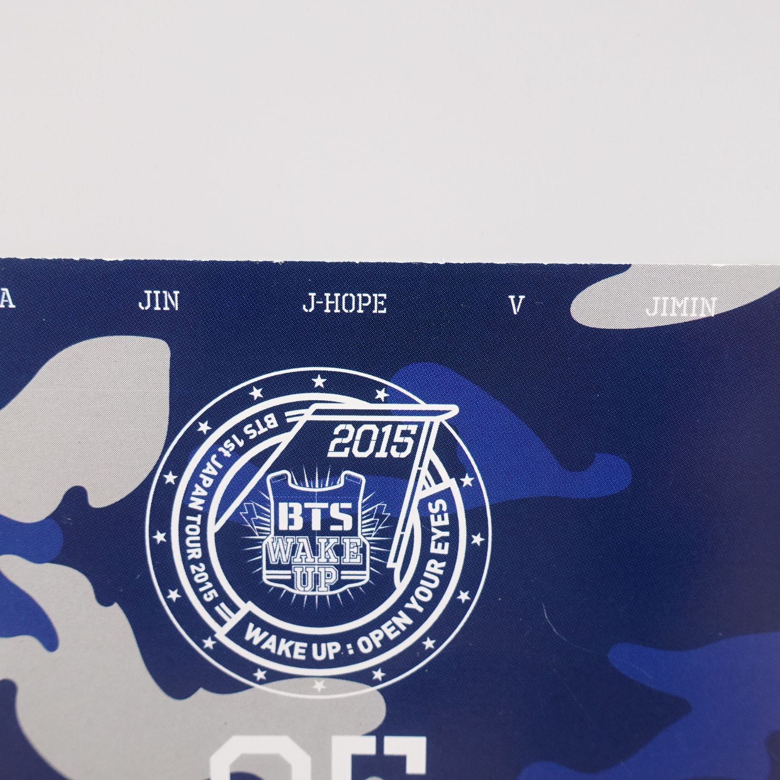 BTS 2015 WAKE UP:OPEN YOUR EYES SUGA フォトカード BTS 1ST JAPAN