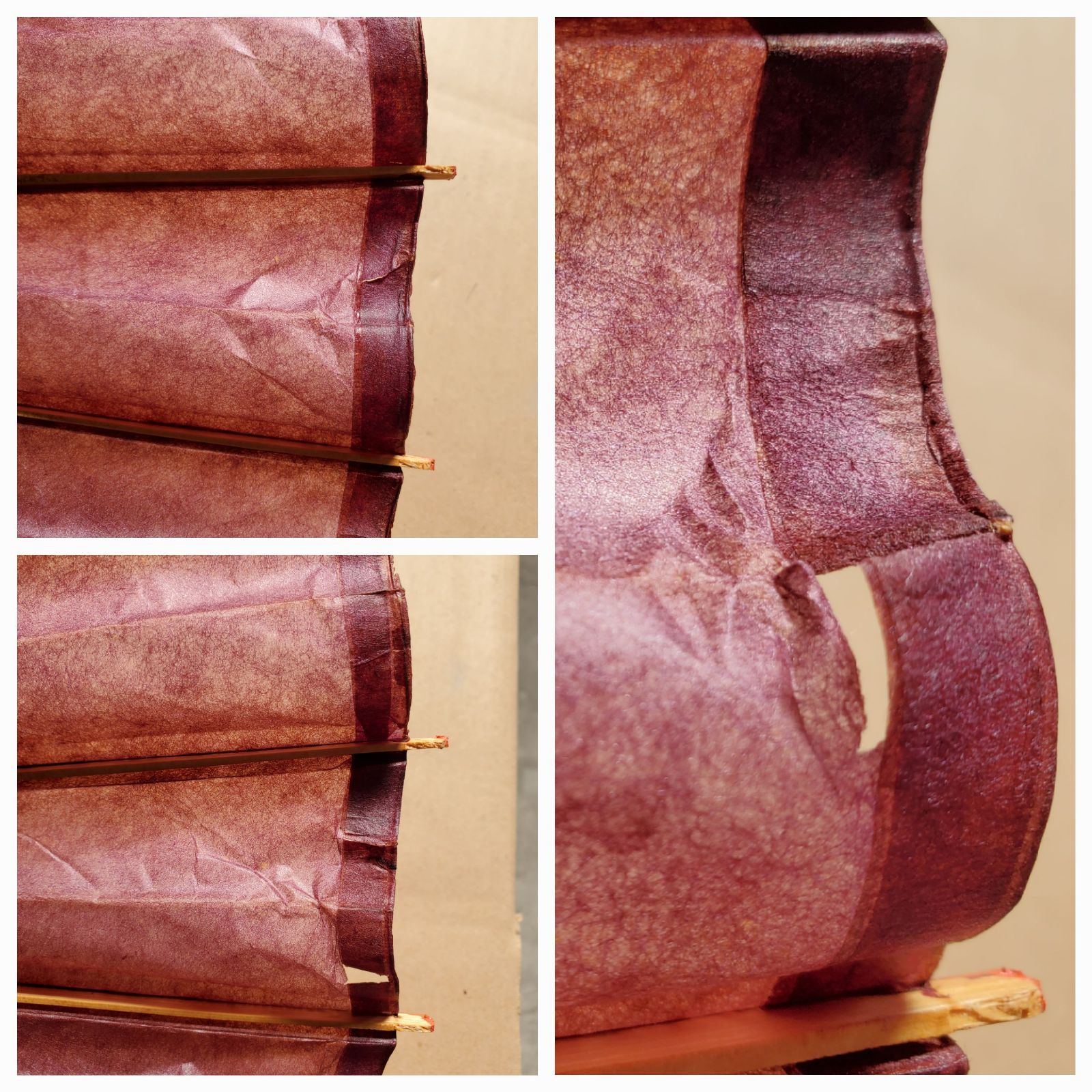 蛇の目傘 羽二重傘 和傘 アンティーク 蛇目傘 昭和レトロ 赤紫 レトロ