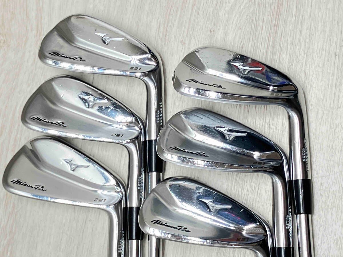 アイアンセット MIZUNO ミズノ MizunoPro ミズノプロ 221 6本セット 