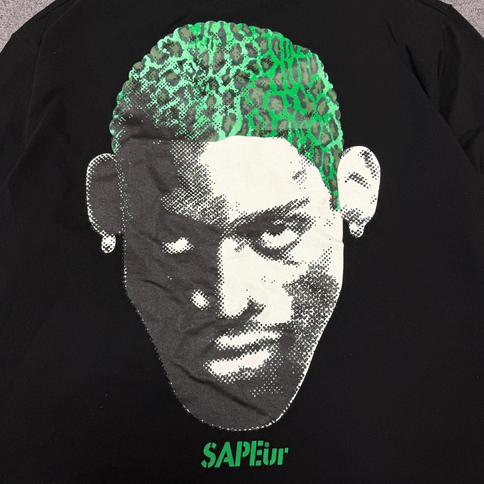 SAPEur Dennis Rodman Tee L/S デニスロッドマン 長袖Tシャツ
