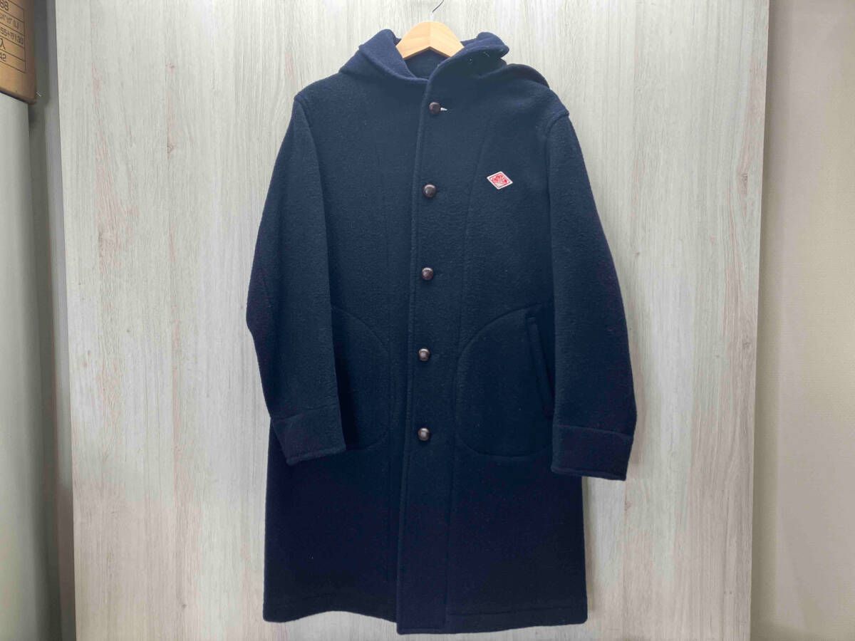 DANTON/ダントン ウールモッサロングコート フード付 JD-8074WOM