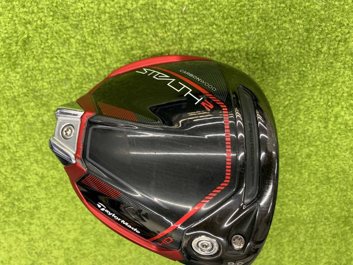 【美品・カバー付】ステルス2 ドライバー 9.0度 Sフレックス ゴルフ TaylorMade テーラーメイド STEALTH2 ドライバー 9.0° 右利き用