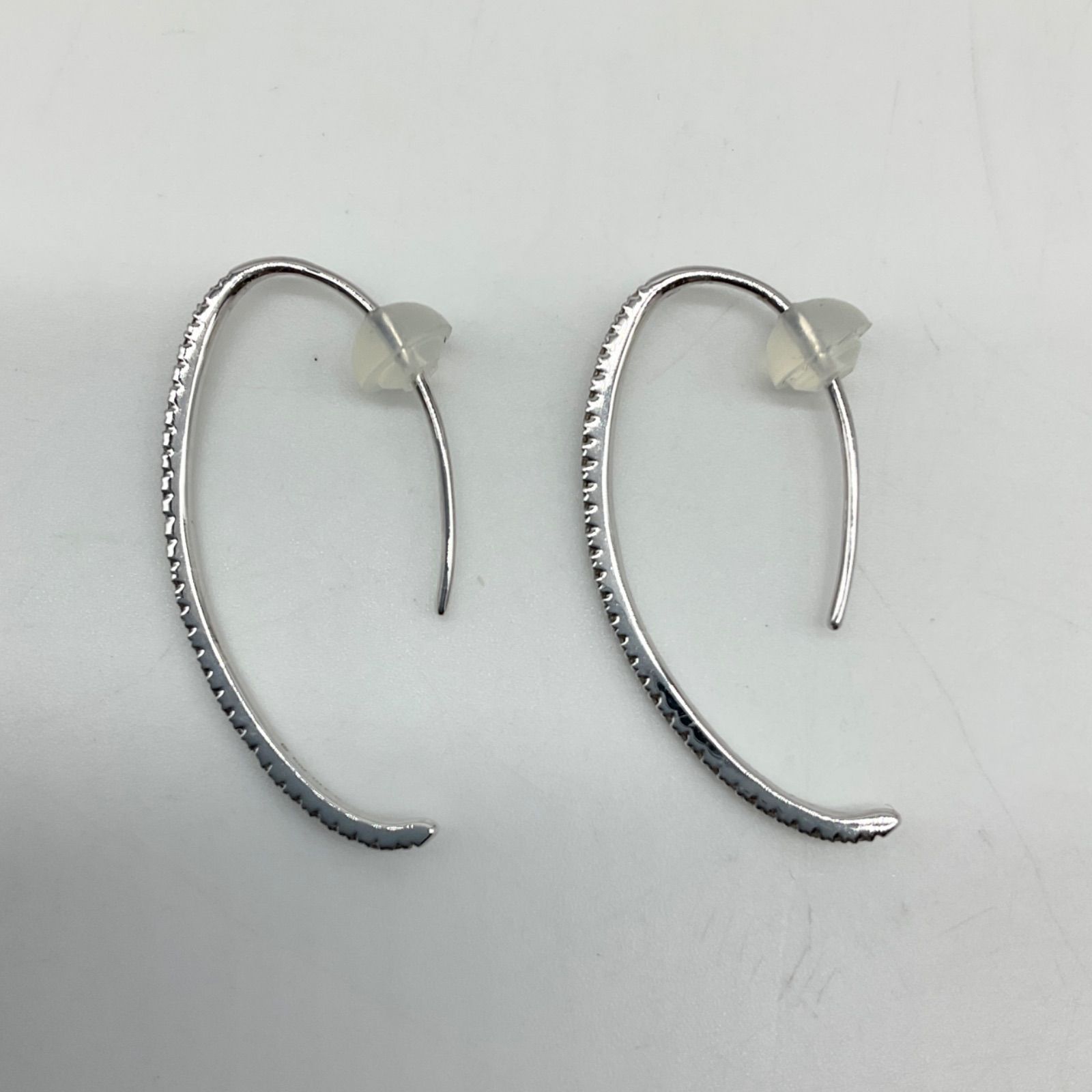 HIROTAKA ヒロタカ ダイヤモンド フックピアス 両耳用 K10