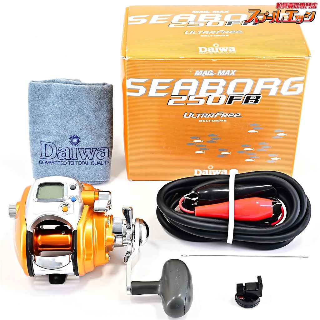 【ダイワ】 シーボーグ 250FB 使用距離7.5km 使用24時間 DAIWA SEABORG