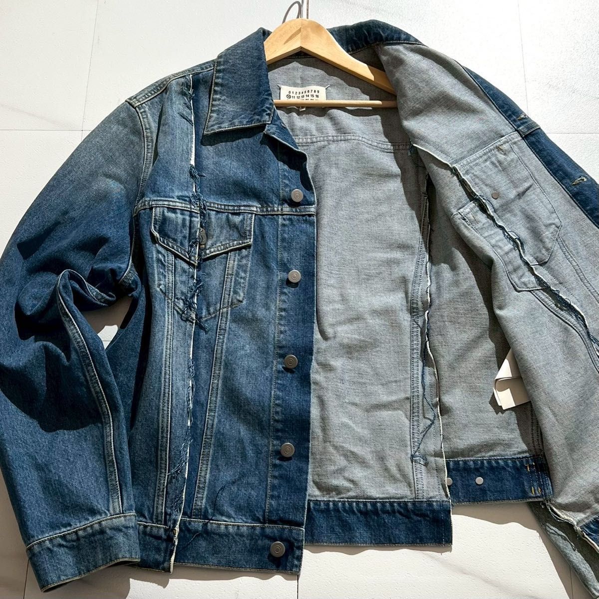 Maison Margiela メゾンマルジェラ 再構築 デニムジャケット 46 - メルカリ