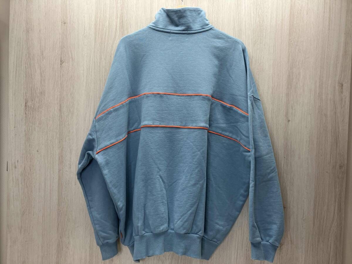 KEBOZ/ケボズ ハーフジップ スウェット コットン ビッグシルエット