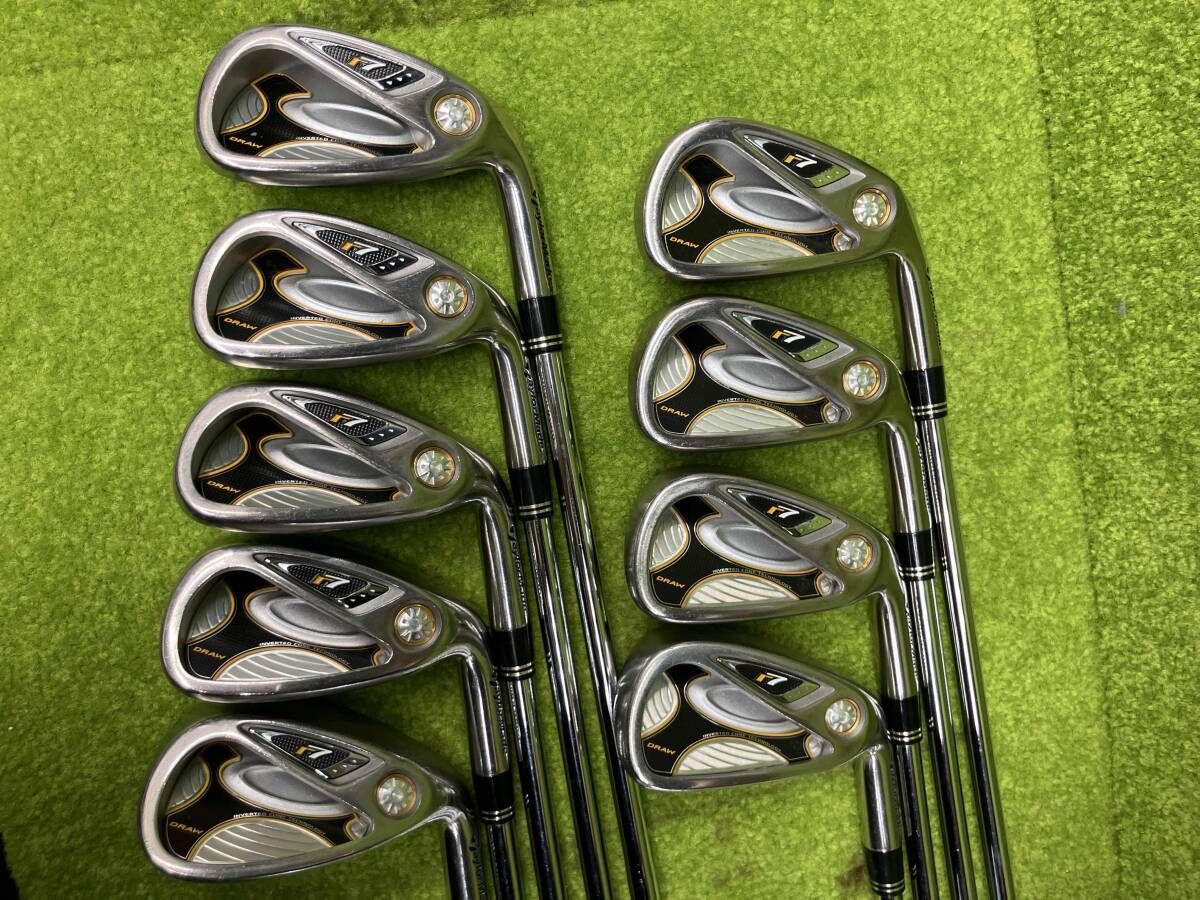 テーラーメイド アイアンセット r7 DRAW GS75 7本セット R300 テーラーメイド TaylorMade r7 DRAW IRONS シャフト GS75 フレックス