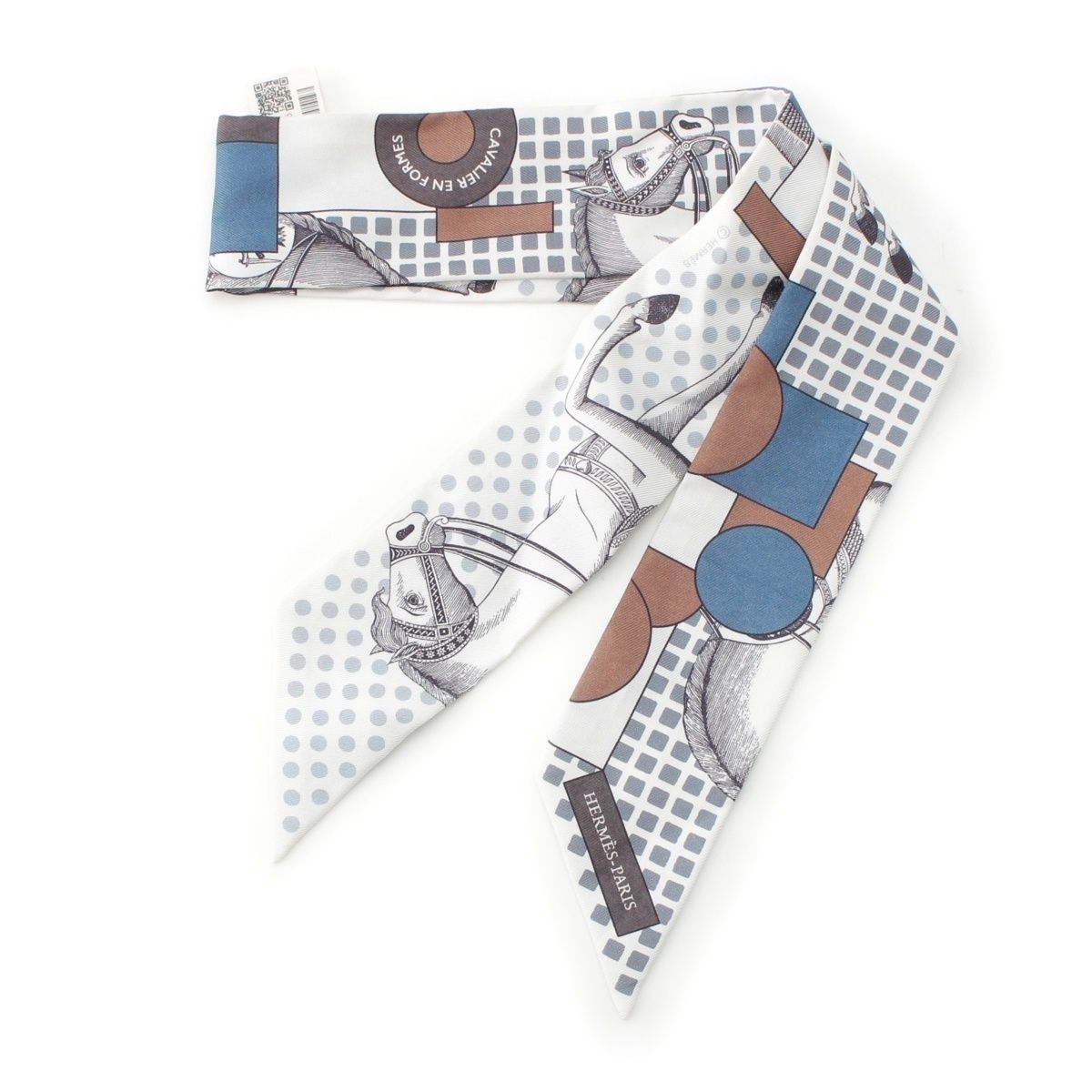 エルメス シルク CAVALIER EN FORMES カヴァリエ・アン・フォルム