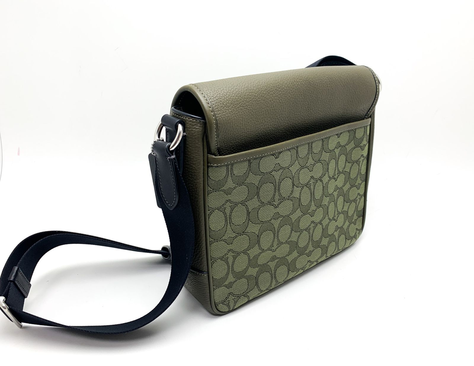 COACH コーチ シグネチャージャガード レザー スプリント マップ 