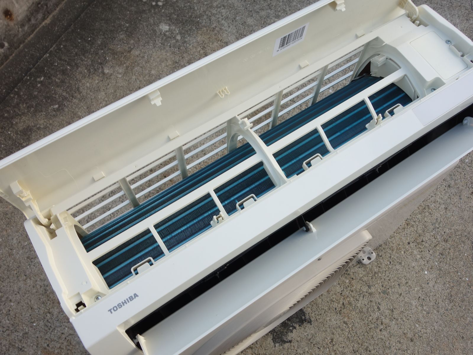 中古】K▽東芝 ルームエアコン 2021年 4.0kw ～16畳 100v 標準モデル