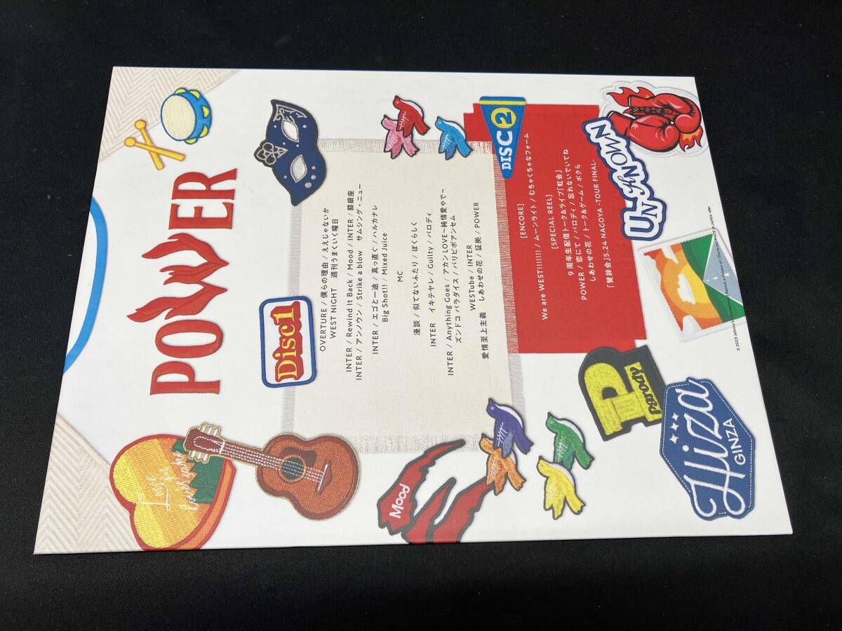 DVD] WEST. LIVE TOUR 2023 POWER(初回盤) - メルカリ