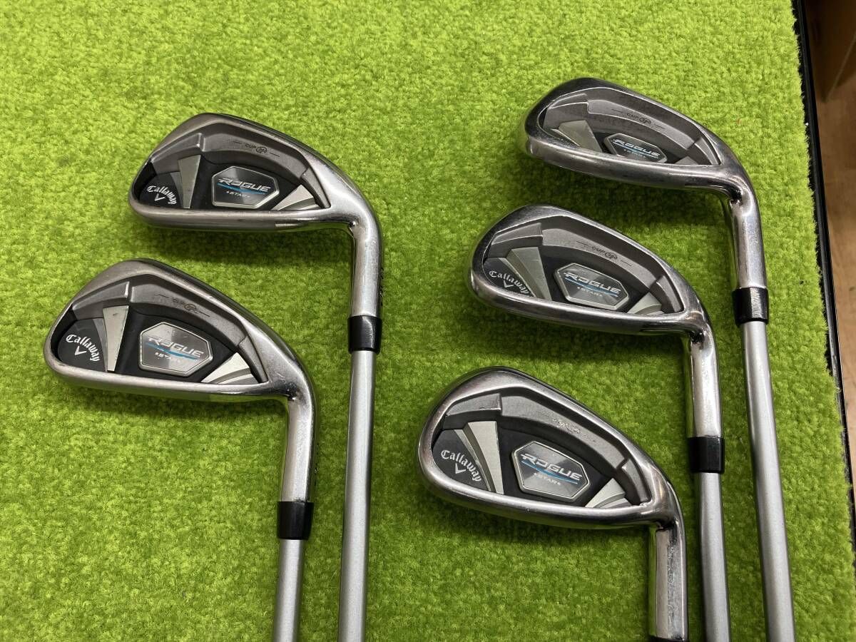 アイアンセット Callaway ROGUE STAR (6-9番、PW 計5本) FUBUKI 50