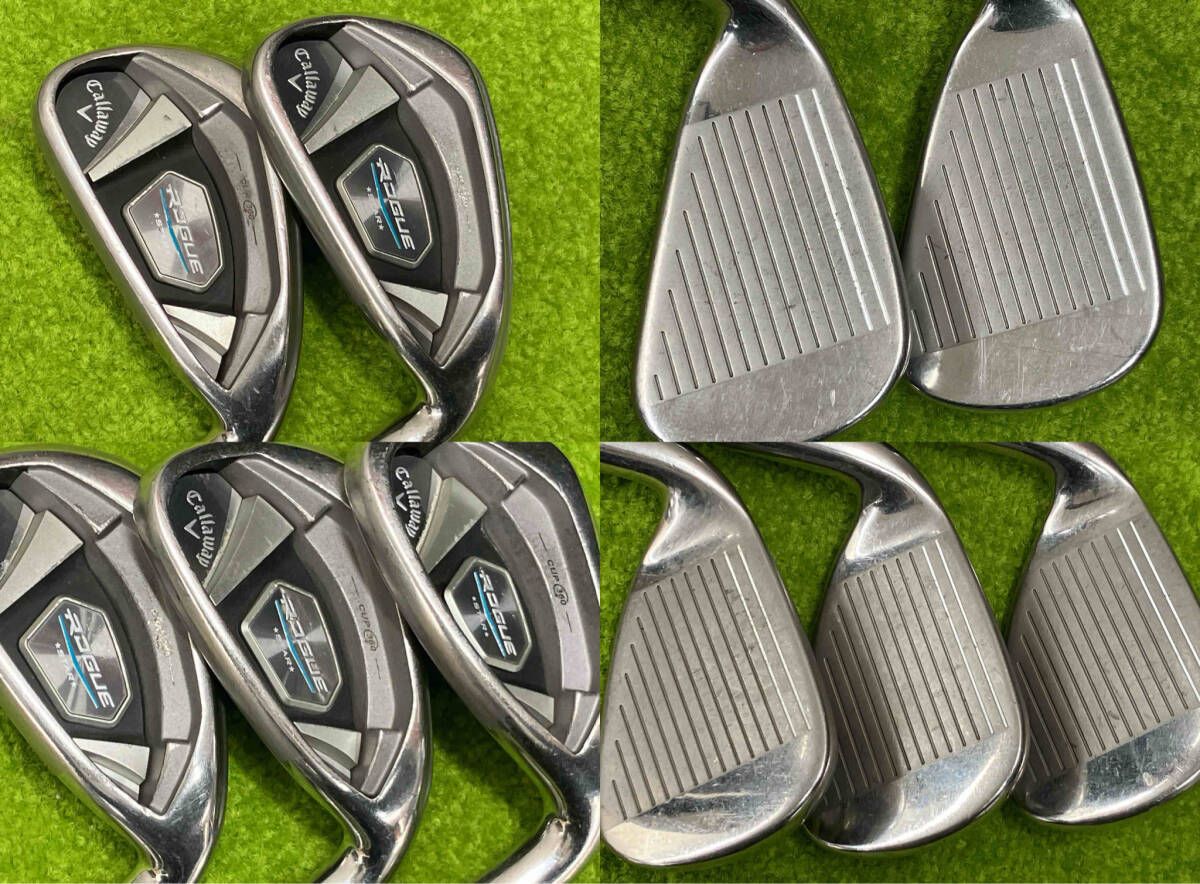 アイアンセット Callaway ROGUE STAR (6-9番、PW 計5本) FUBUKI 50