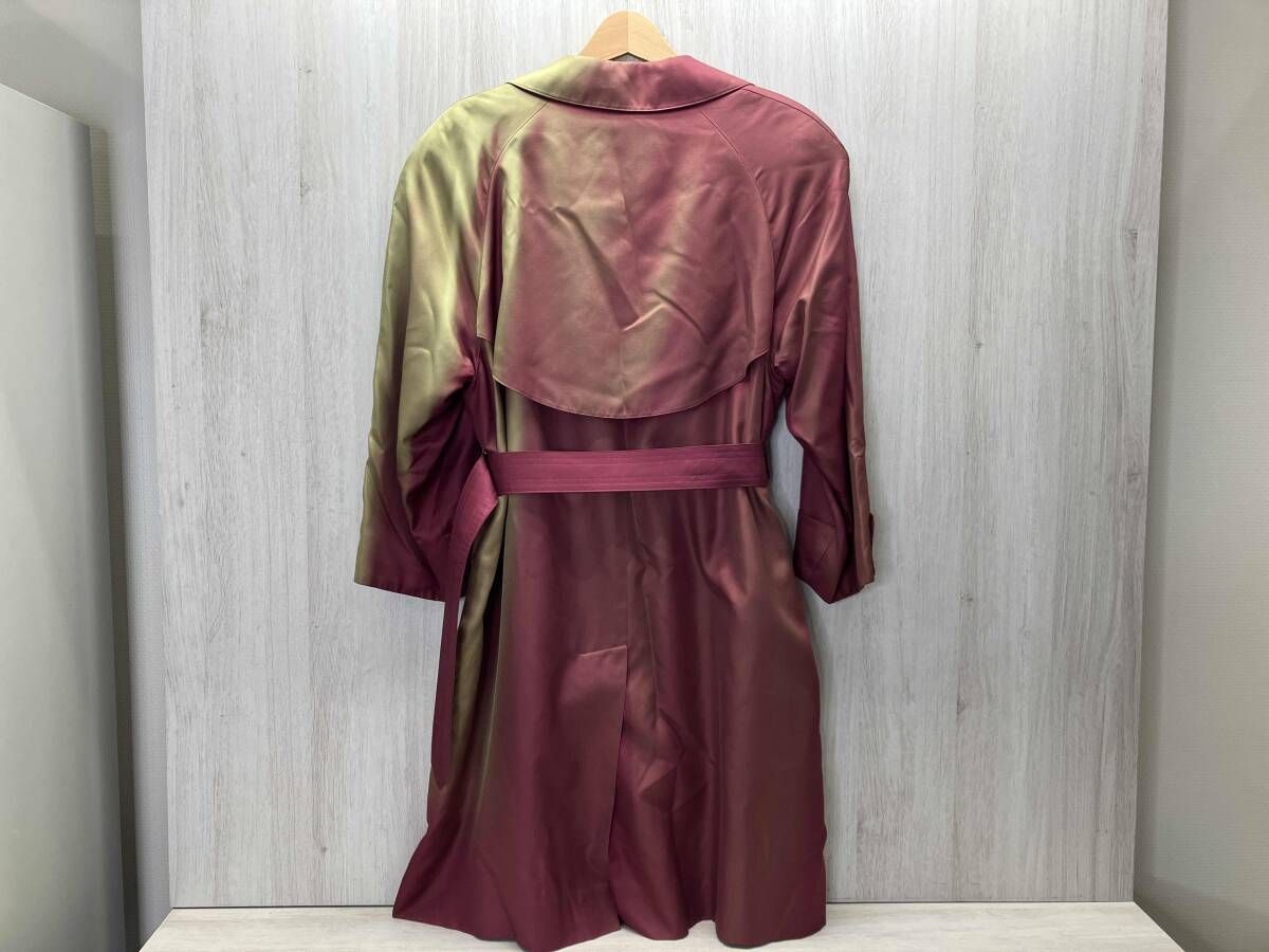 Burberrys/バーバリーズ ヴィンテージ シルクトレンチコ-ト ロング 金