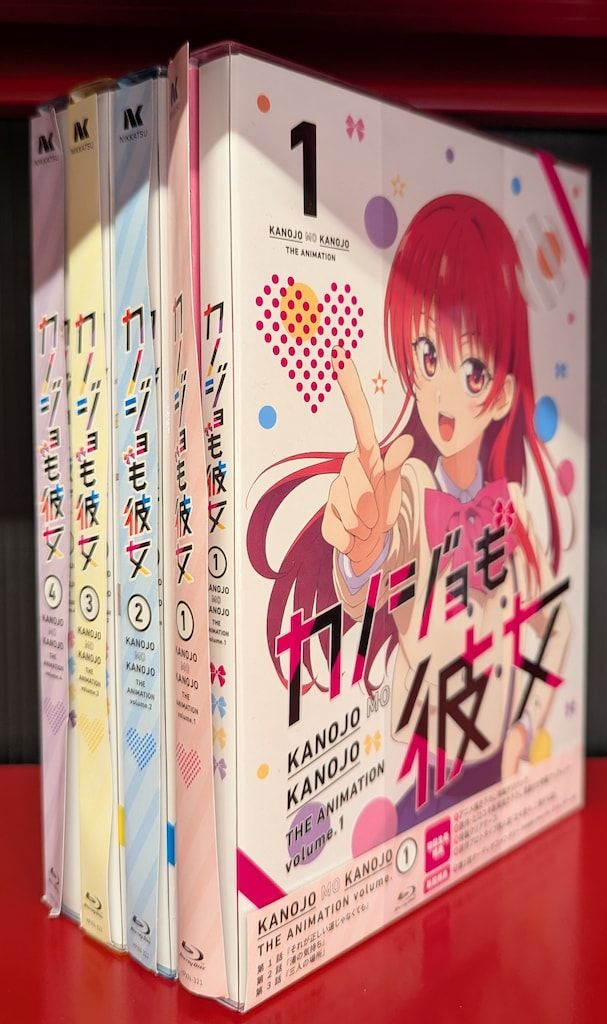 アニメBlu-ray カノジョも彼女 初回全4巻 セット - メルカリ