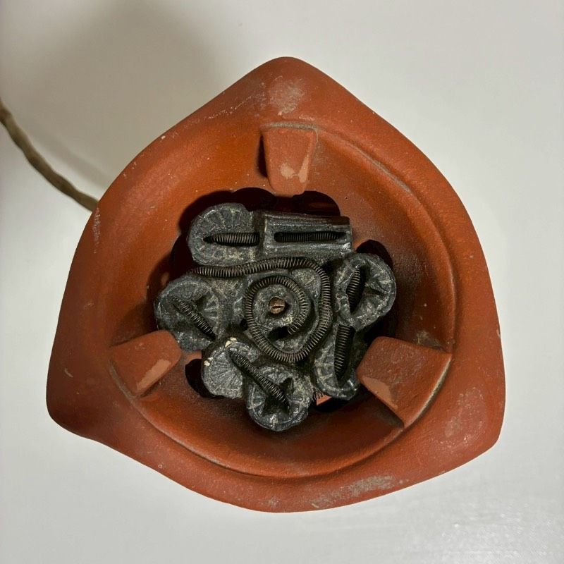 朱泥 電気涼炉 煎茶風炉 電熱器 煎茶道具 茶道具 炭型ヒーター - メルカリ