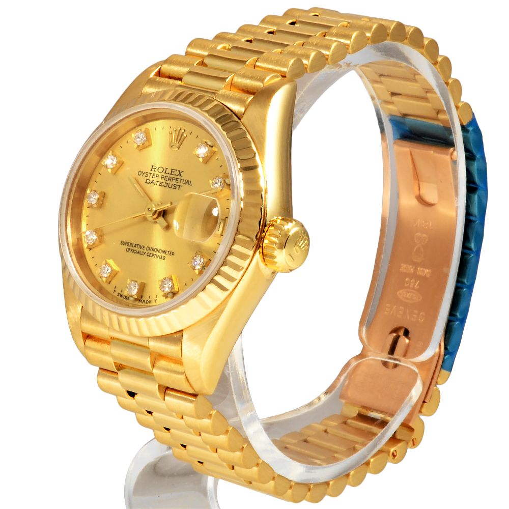 ロレックス ROLEX 69178G デイトジャスト L番 腕時計 シャンパン文字盤
