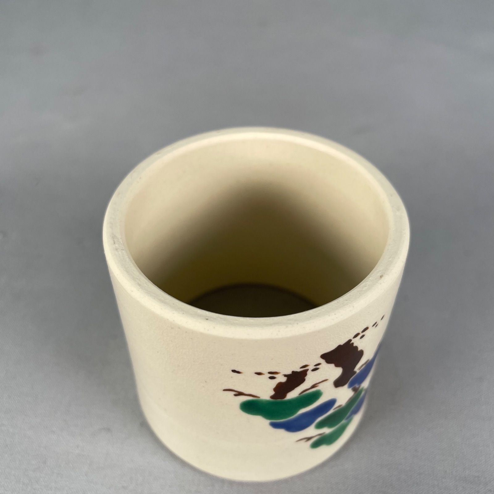 茶道具】西村徳泉造 色絵松の絵蓋置 蓋置217 - メルカリ