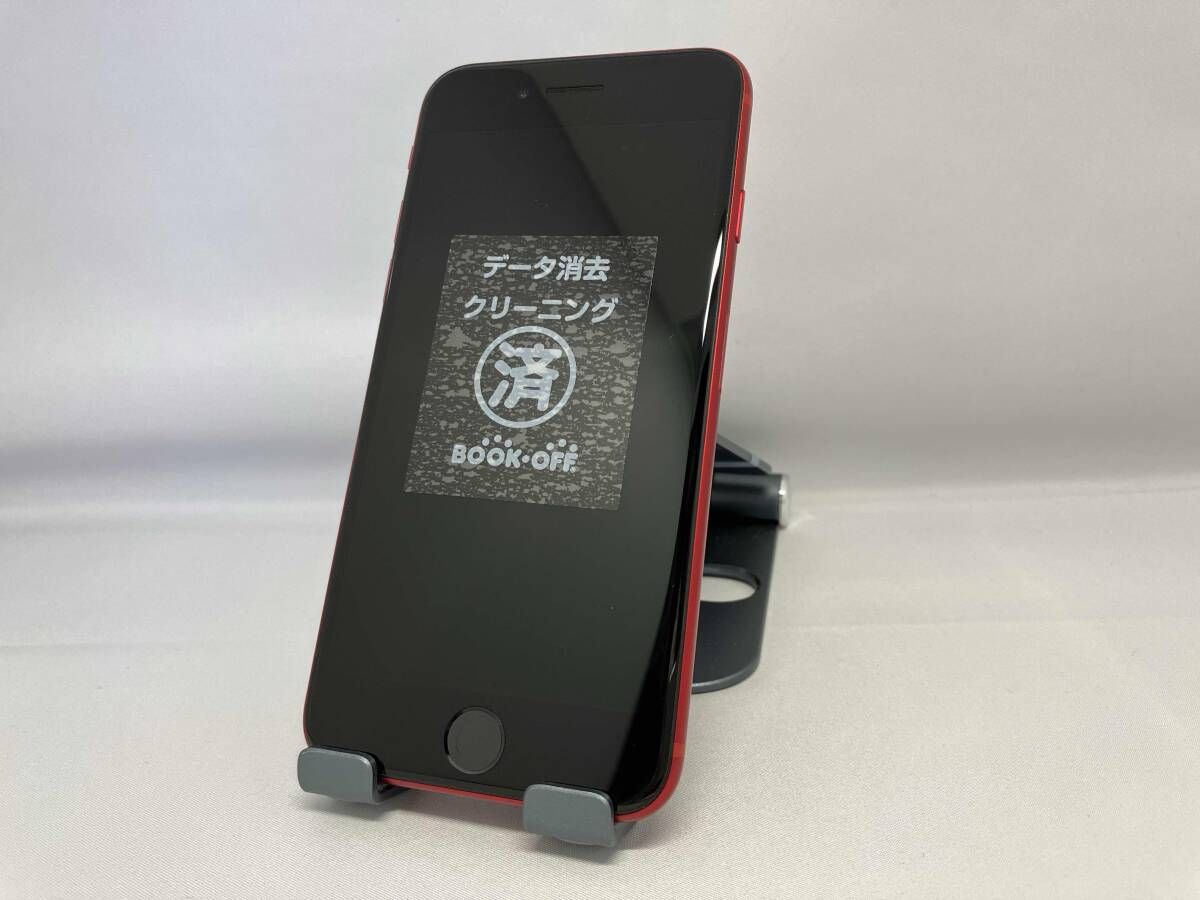 au 【SIMロックなし】MXD22J/A iPhone SE(第2世代) 128GB レッド au