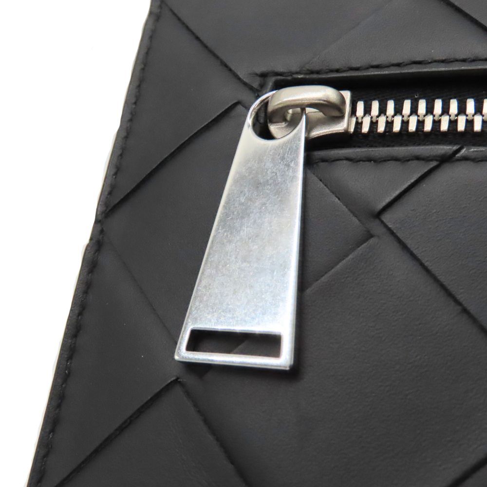 【中古】BOTTEGA VENETA ボッテガヴェネタ クラッチバッグ ブラック ドキュメントケース マキシイントレチャート セカンドバッグ ハンドバッグ 書類鞄 ビジネス シンプル メンズ レディース レザー 黒 A2600850 【無料ギフトラッピング承ります】 中古】BOTTEGA VENETA ボッテガヴェネタ クラッチバッグ ブラック