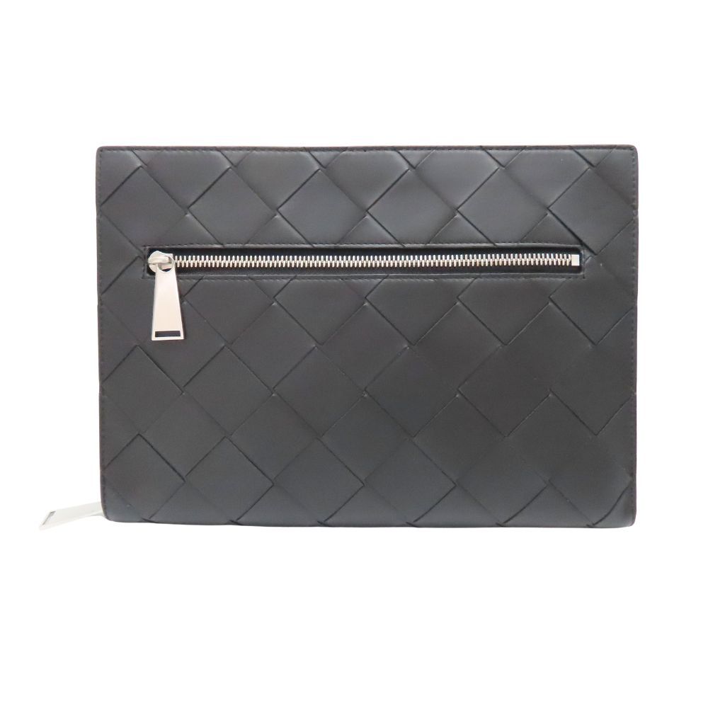 中古】BOTTEGA VENETA ボッテガヴェネタ クラッチバッグ ブラック