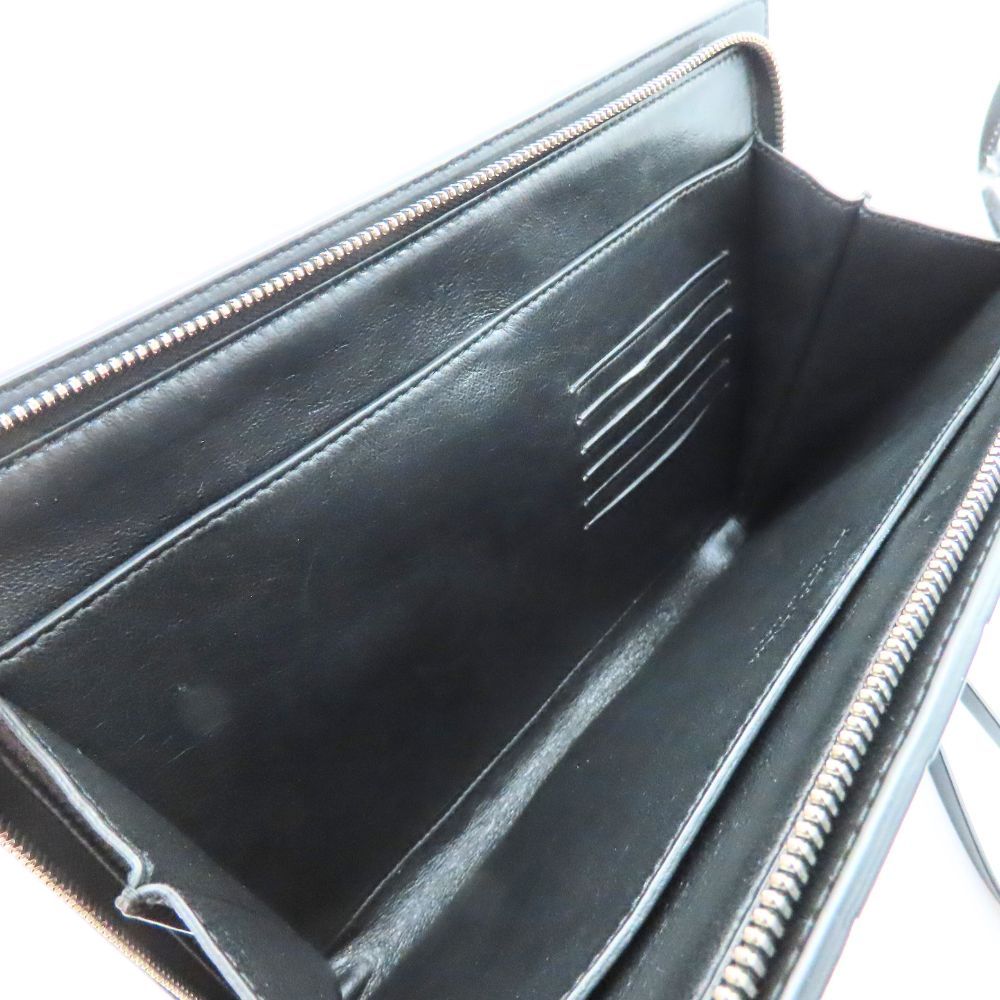 中古】BOTTEGA VENETA ボッテガヴェネタ クラッチバッグ ブラック