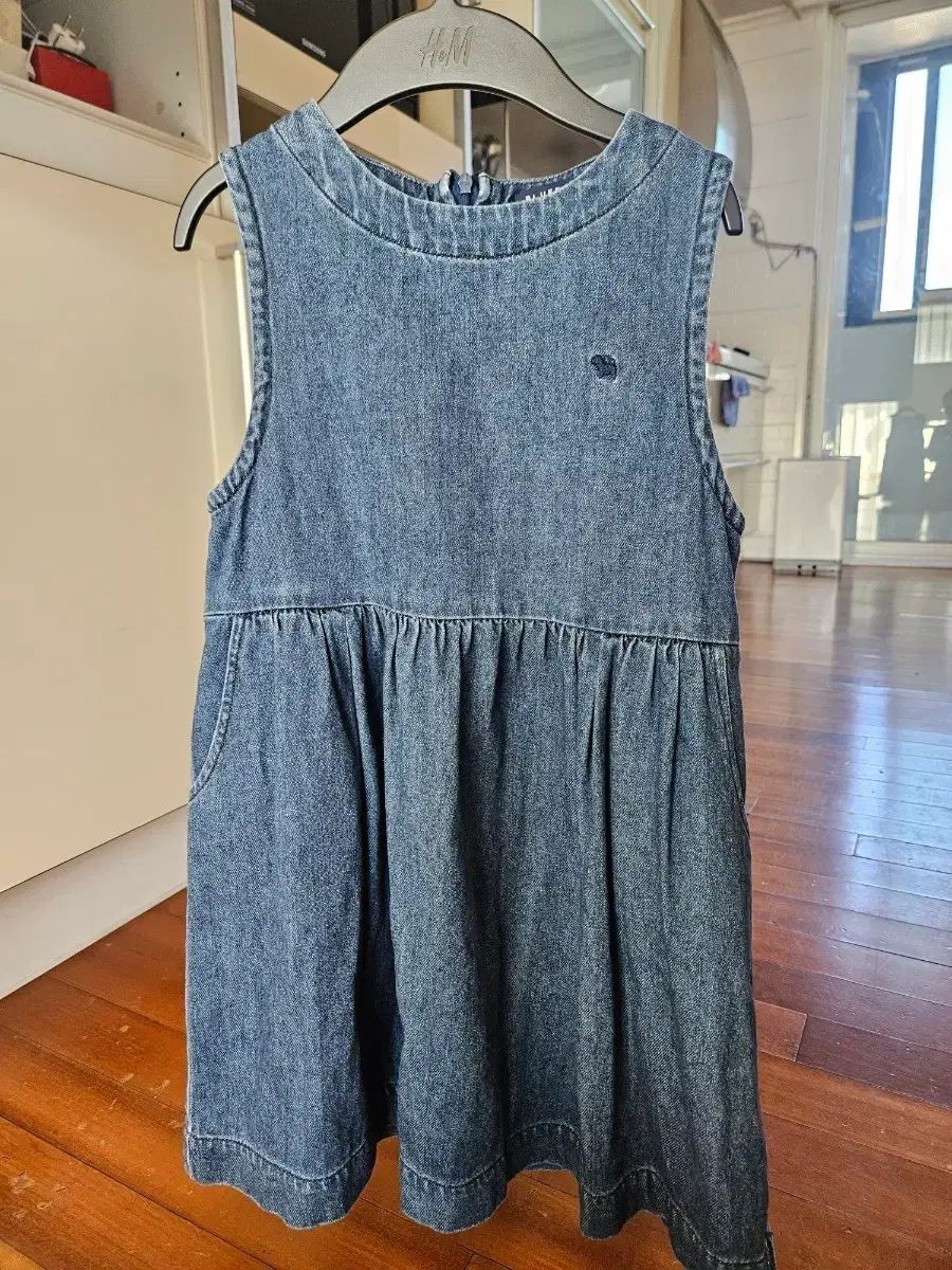 8歳 10歳 ブルードッグ キッズ デニム ONE PIECE 女の子 ジュニア