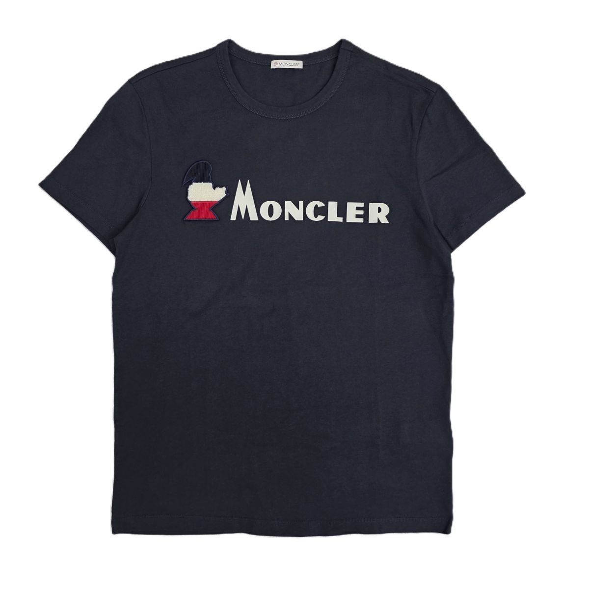 MONCLER モンクレール ロゴプリント Tシャツ ブラック Sサイズ Moncler
