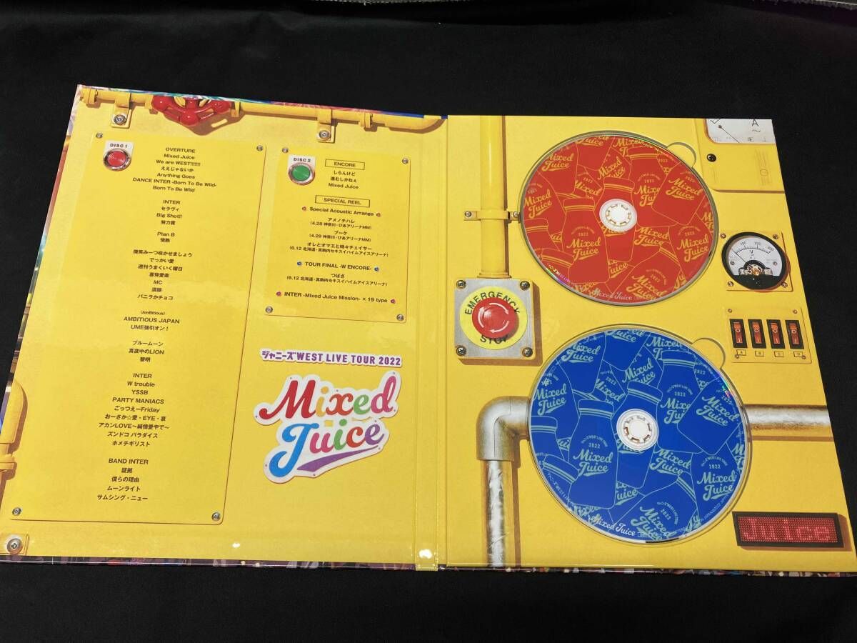 DVD ]ジャニーズWEST LIVE TOUR 2022 Mixed Juice(初回版) - メルカリ
