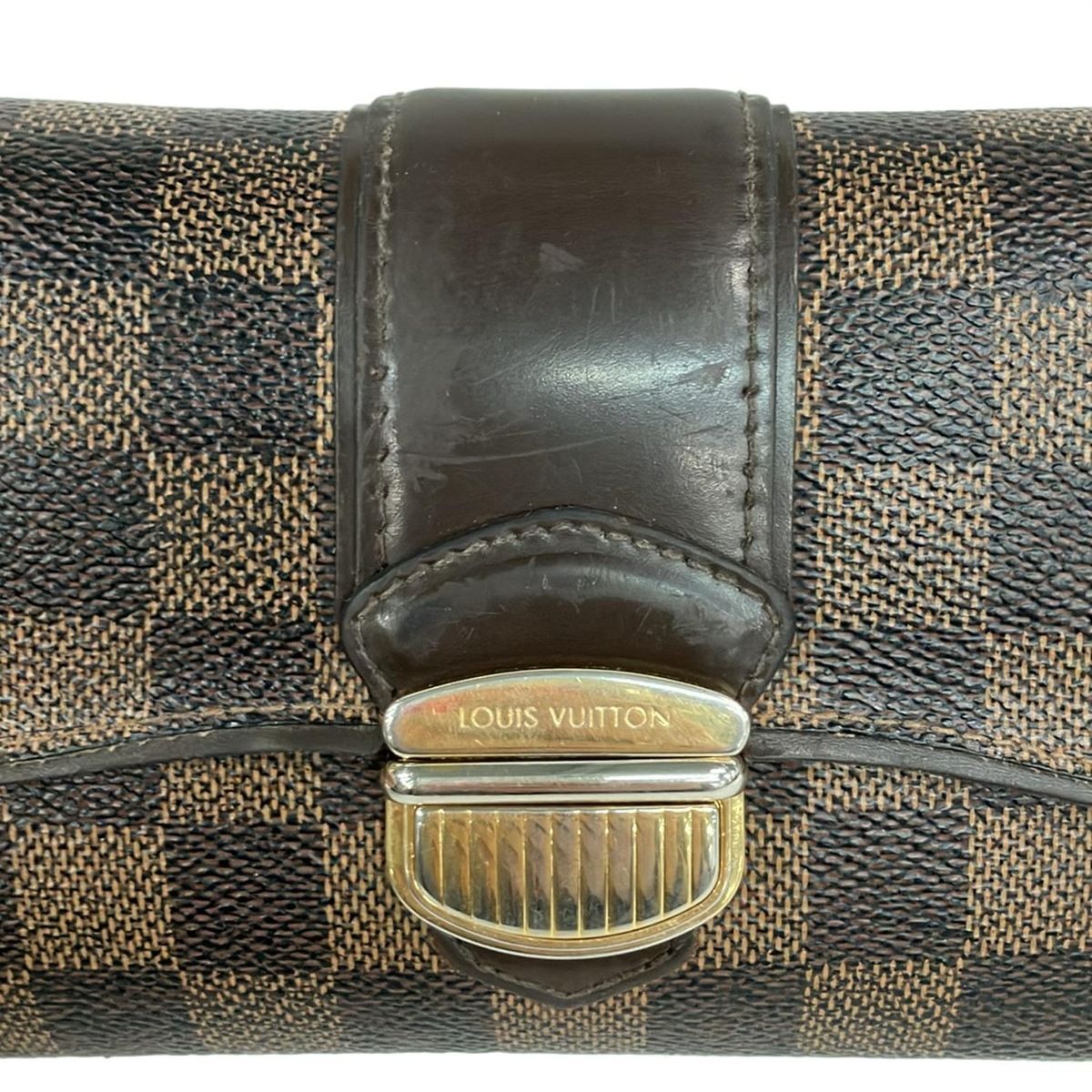 LOUIS VUITTON(ルイヴィトン) 長財布 ダミエ ポルトフォイユシスティナ 