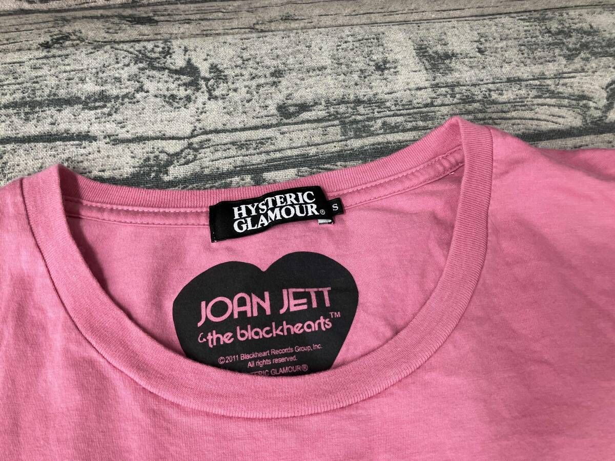 Hysteric Glamour スタッズ付き半袖Tシャツ HYSTERIC GLAMOUR ヒステリックグラマー 半袖Tシャツ JOAN JETT S