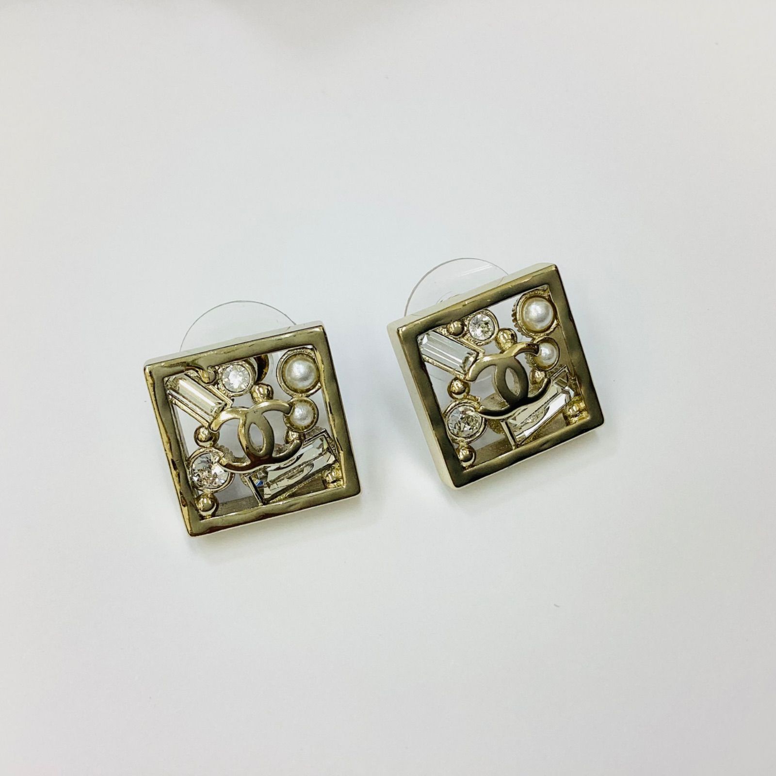 ☆CHANEL シャネル 2022年クルーズライン ココマーク パール ビジュー 