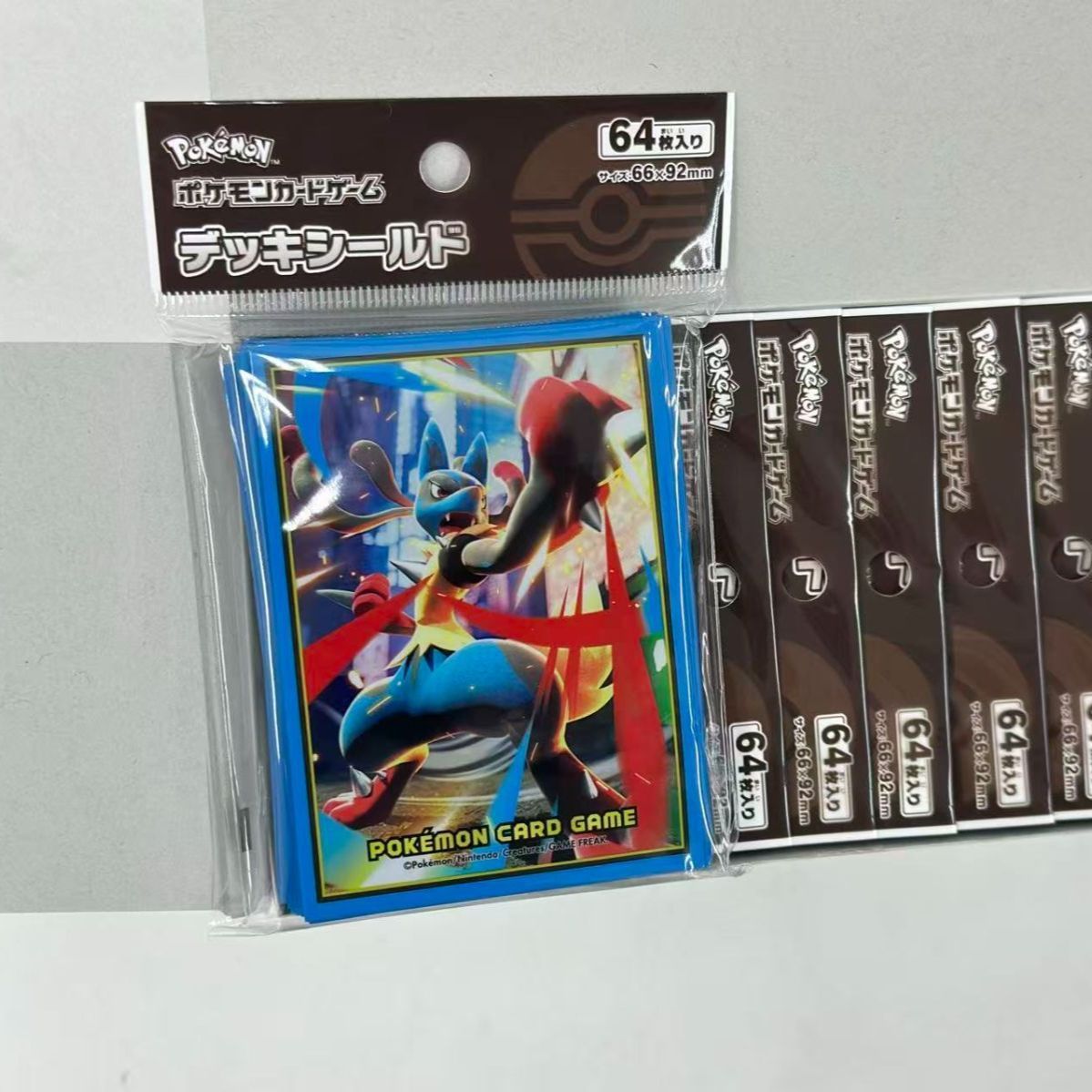 ポケモンカードゲーム デッキシールド メガルカリオ 10個セット 新品未