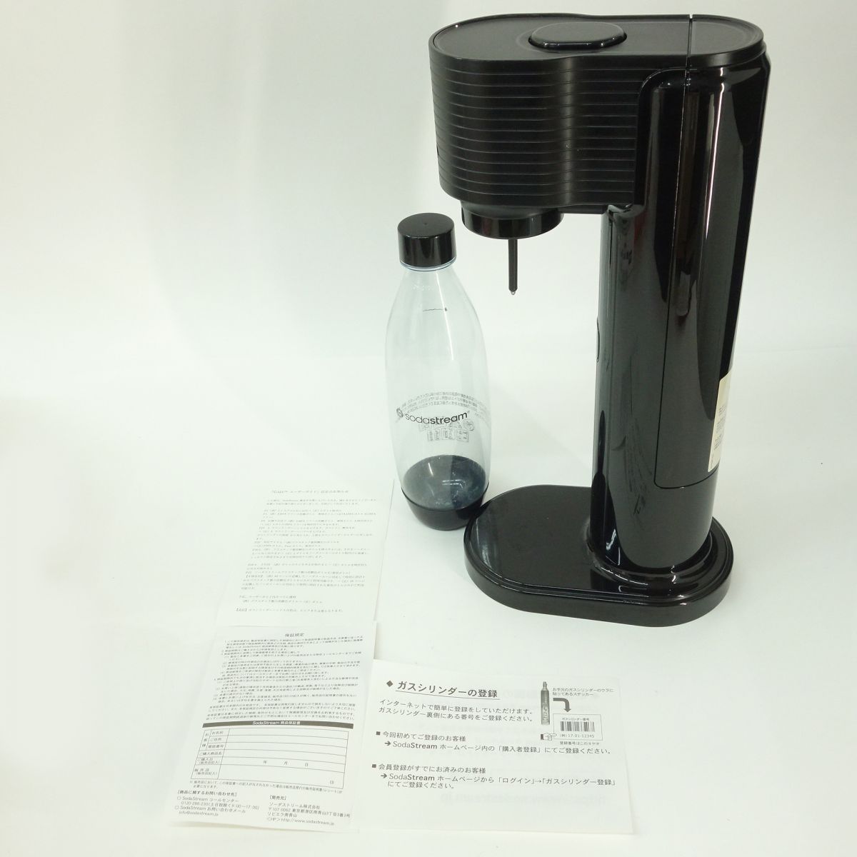 SodaStream ソーダストリーム GAIA ガイア 炭酸水メーカー ブラック