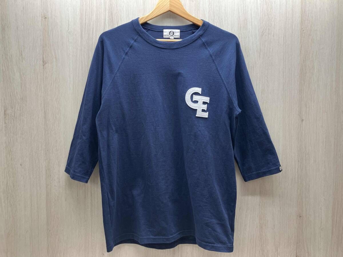 GOODENOUGH/グッドイナフ  GE-156013  3/4 BASEBALL TEE  七分袖Tシャツ 2015 コットン ロゴフェルトワッペン 日本製  S