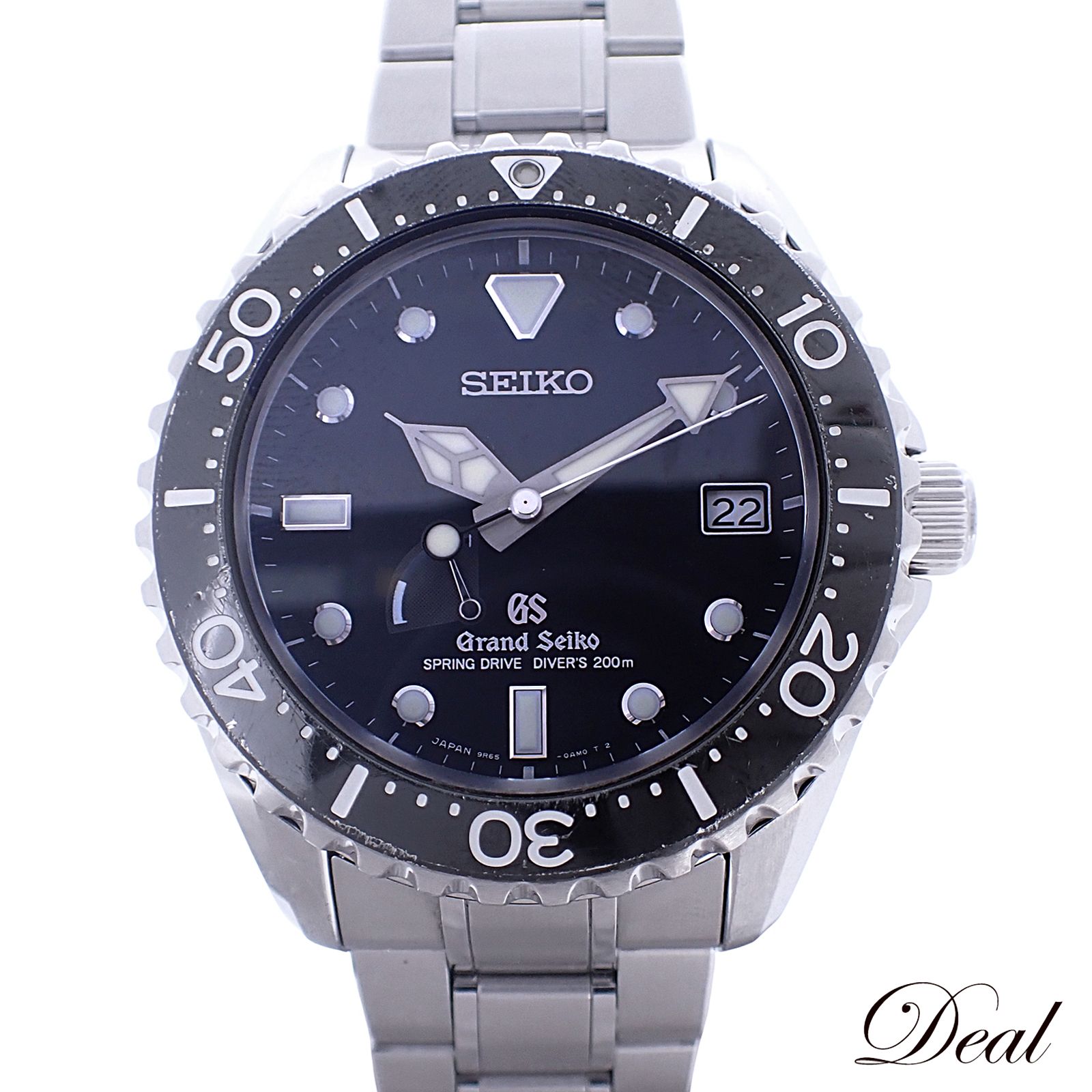 セイコー グランドセイコー スプリングドライブ ダイバーズ 200m SBGA029 9R65-0AM0 マスターショップ メンズ 腕時計