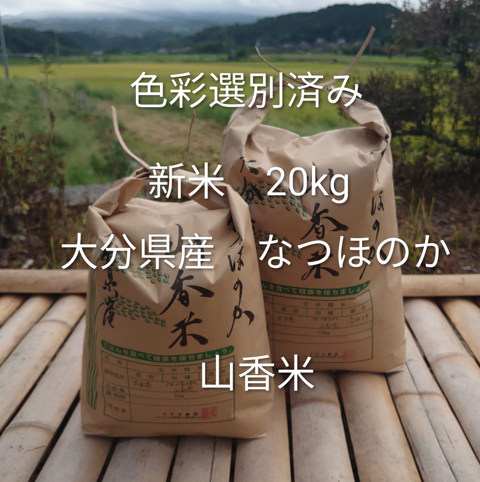 ゆりっち様専用 米 なつほのか20キロ玄米 令和7年産 なつほのか20kg