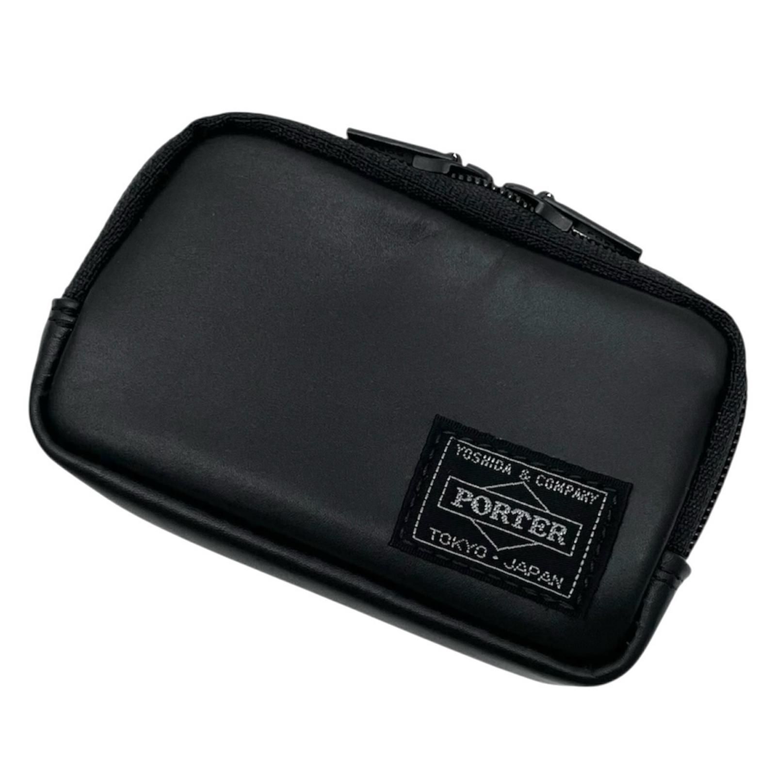 【中古】PORTER | ポーター ALOOF MULTI COIN CASE ケース 023-03763 ブラック【尾張小牧店】 中古】PORTER | ポーター ALOOF MULTI COIN CASE コインケース 023