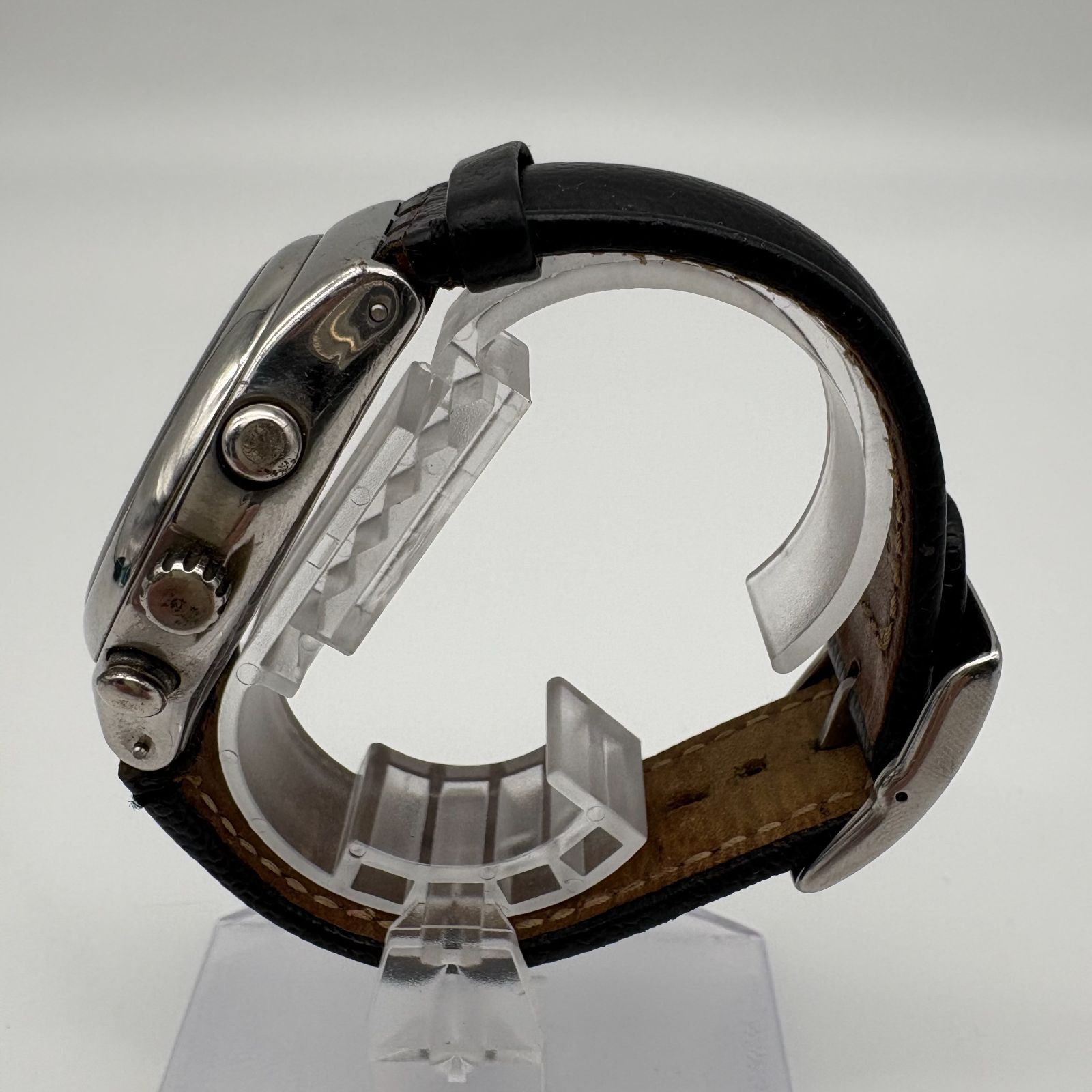 Swatch IRONY スウォッチ アイロニー クロノグラフ 黒文字盤 腕時計