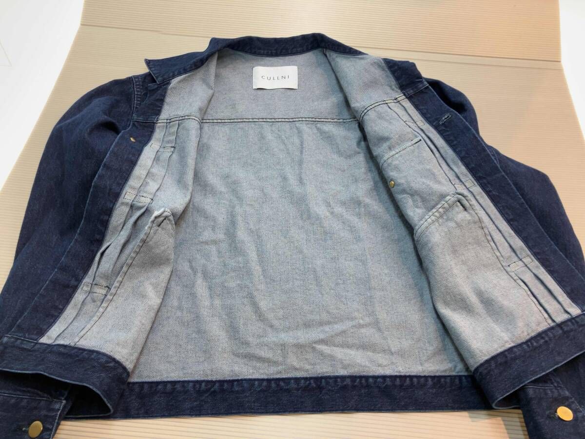 ☆ CULLNI クルニ 24-AW-005 Gジャン デニムジャケット 日本製 サイズ2