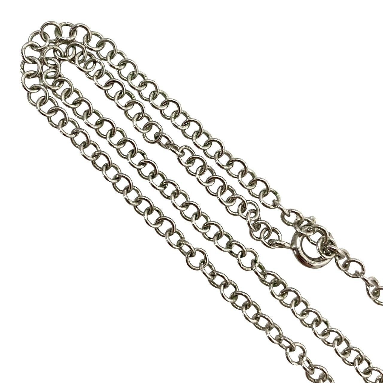 Dior】ハート ロック キー ネックレス シルバーカラー カデナ/南京錠