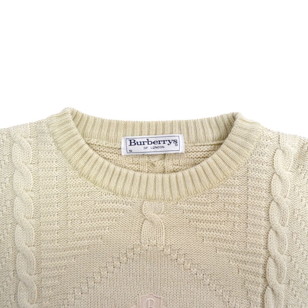 新品】BURBERRYSバーバリーズ 90sヴィンテージ英国製 ウールアクリル