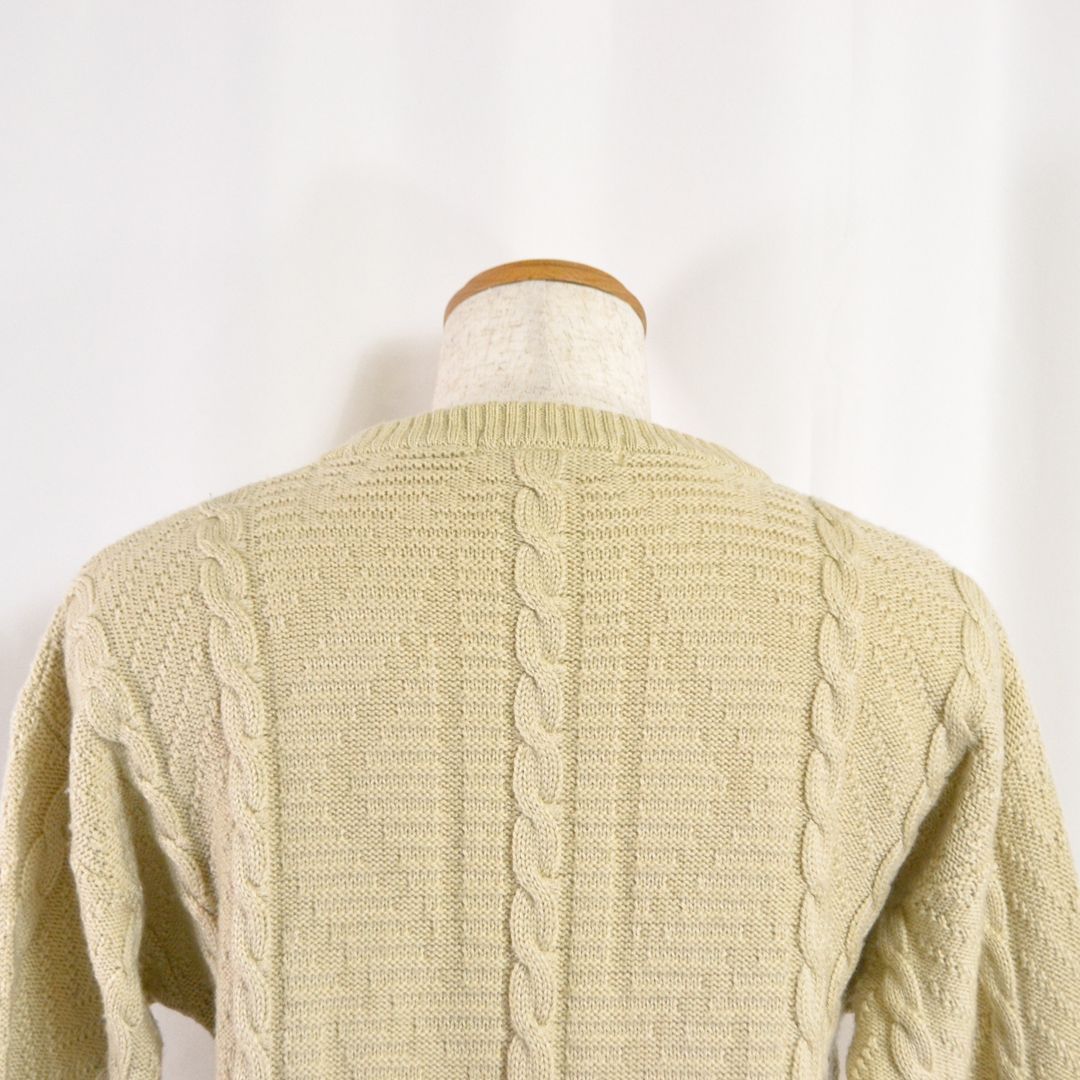 新品】BURBERRYSバーバリーズ 90sヴィンテージ英国製 ウールアクリル