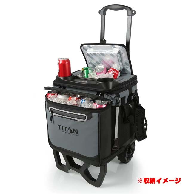 TITAN クーラーバック　新品未使用 ☆TITAN キャスター付き 2WAY クーラーバッグ 22.5L☆CALIFORNIA