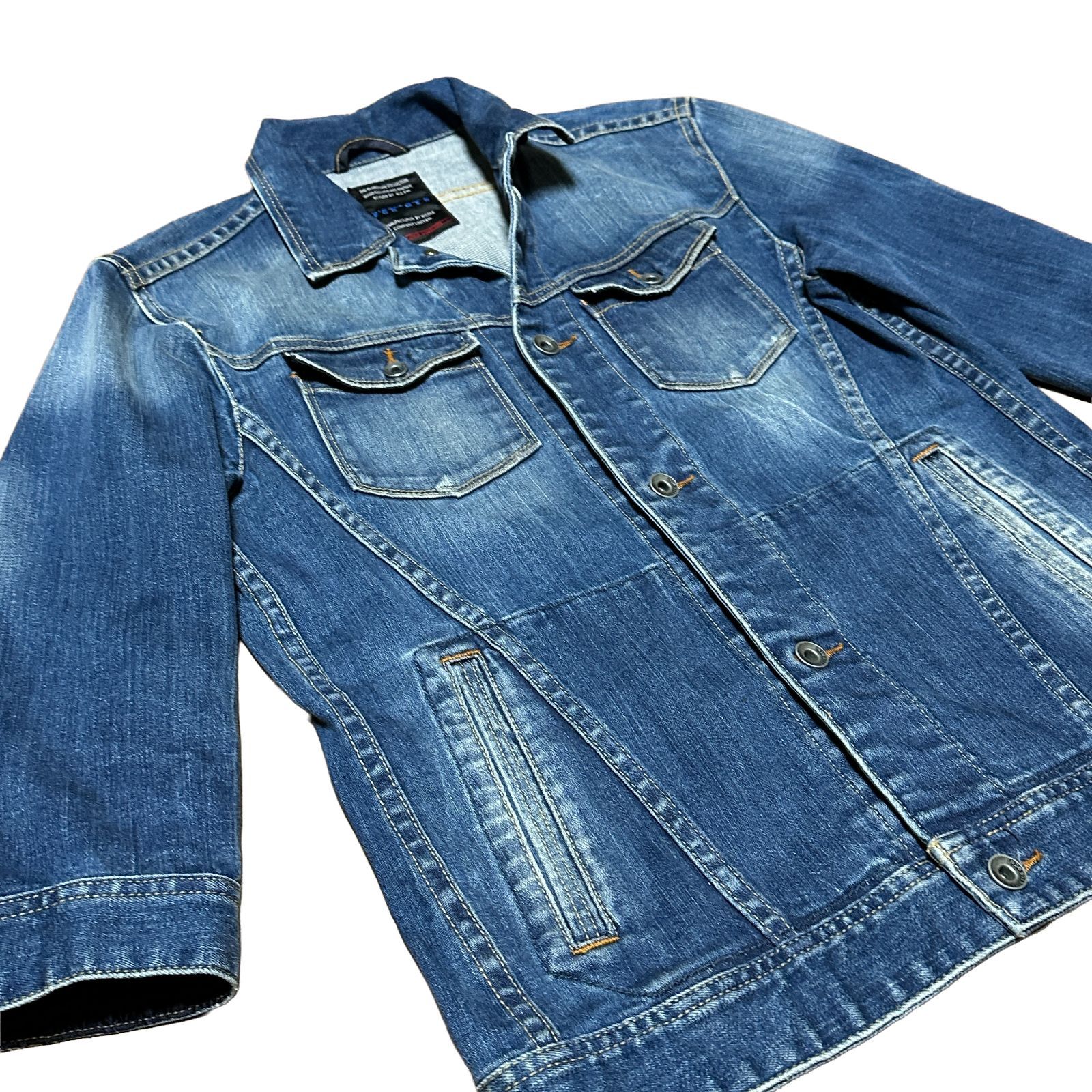 【美品】Y2K NICOLE CLUB for MEN デニムジャケット NICOLE CLUB FOR MEN denim jacket 00S Y2K デニムジャケット