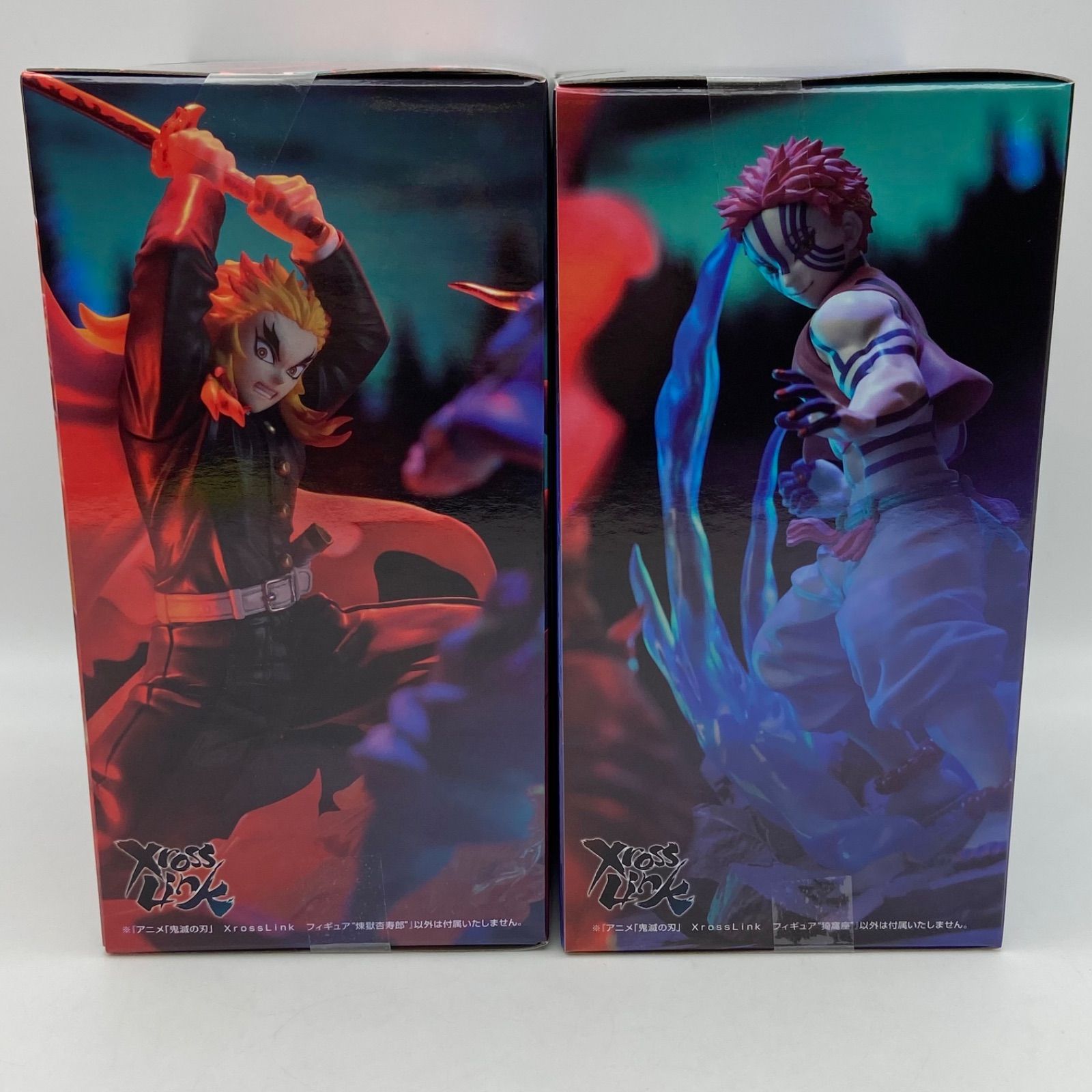 鬼滅の刃 2点セット Xross Link 煉獄杏寿郎 猗窩座 プライズ