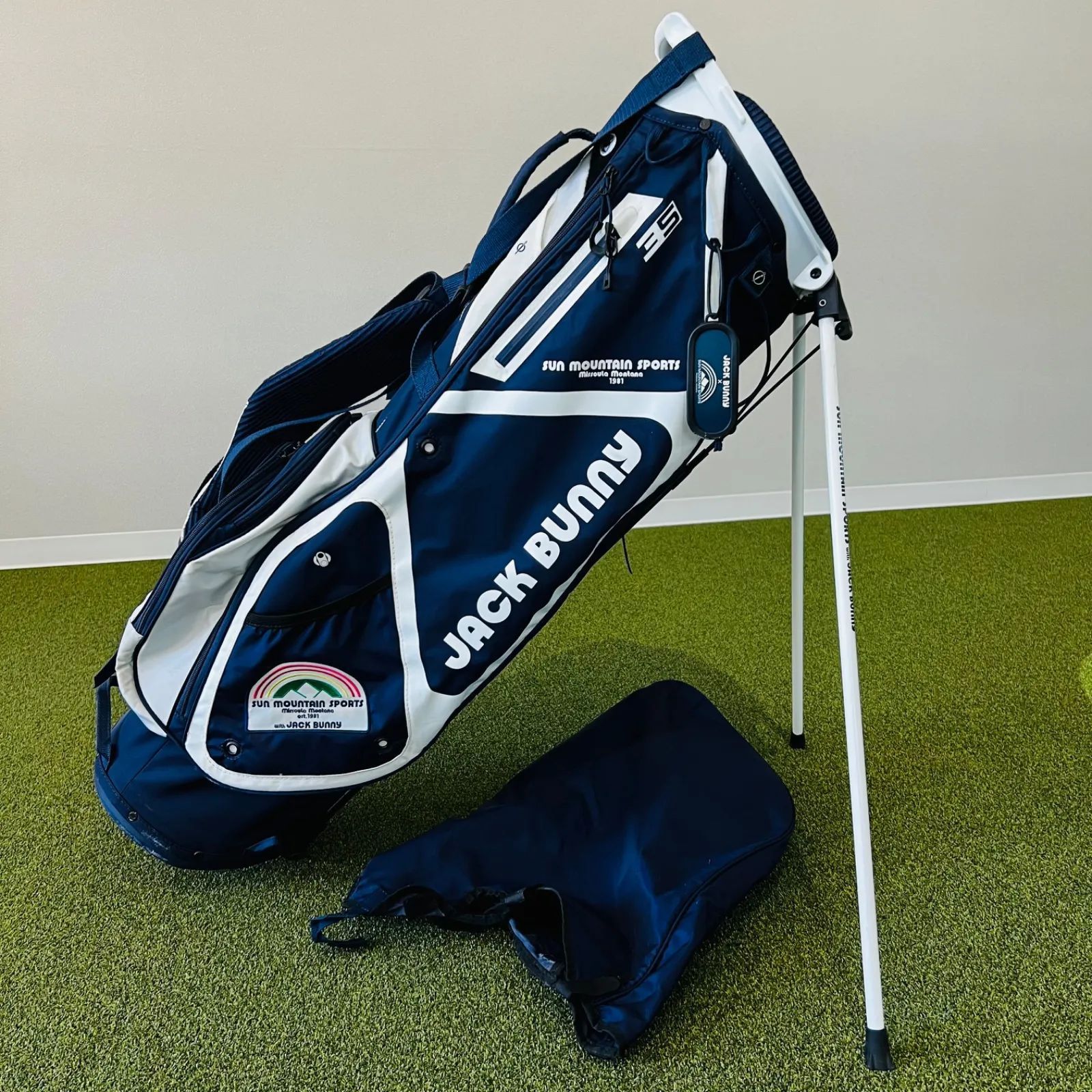 ジャックバニー Jack Bunny!! SUN MOUNTAIN スタンドキャディバッグ